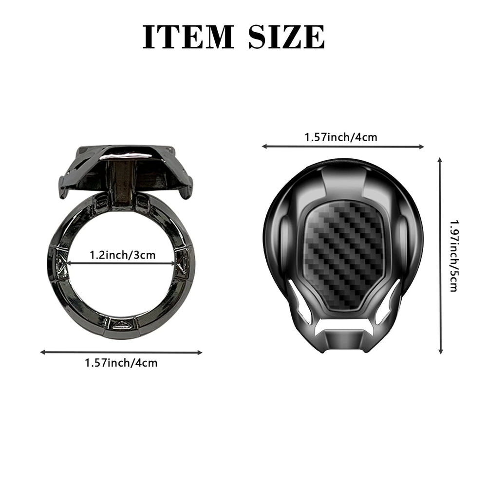 XYHGM start/stop button cover for Durango provides durable aluminum finish and easy styling