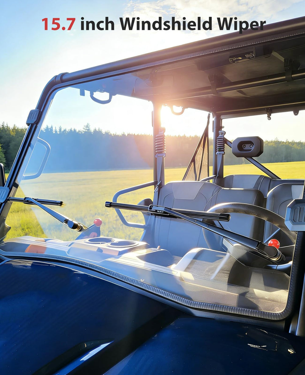 XYNOXRIDE wiper arm mount installation on windshield for quick upgrade.