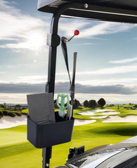 XYNOXRIDE fits golf carts for versatile organization and quick access.