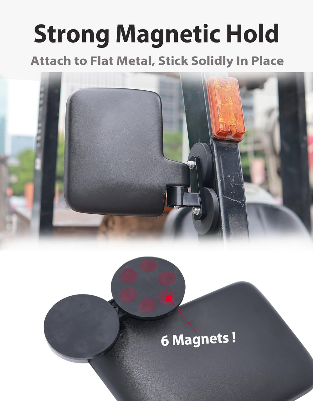 XYNOXRIDE golf cart mirror adjustable for precise rear view