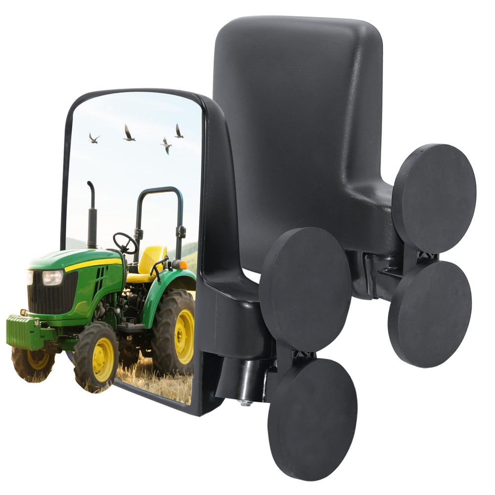 XYNOXRIDE tractor magnetic side mirror with strong base for secure field visibility