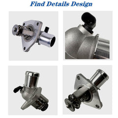 XYWZV thermostat regulating coolant flow to maintain steady engine temperature.