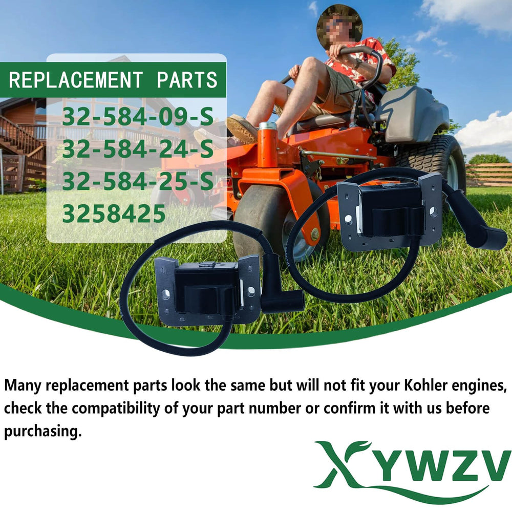 XYWZV dual-pack ignition module for Kohler KT745 enables reliable ignition