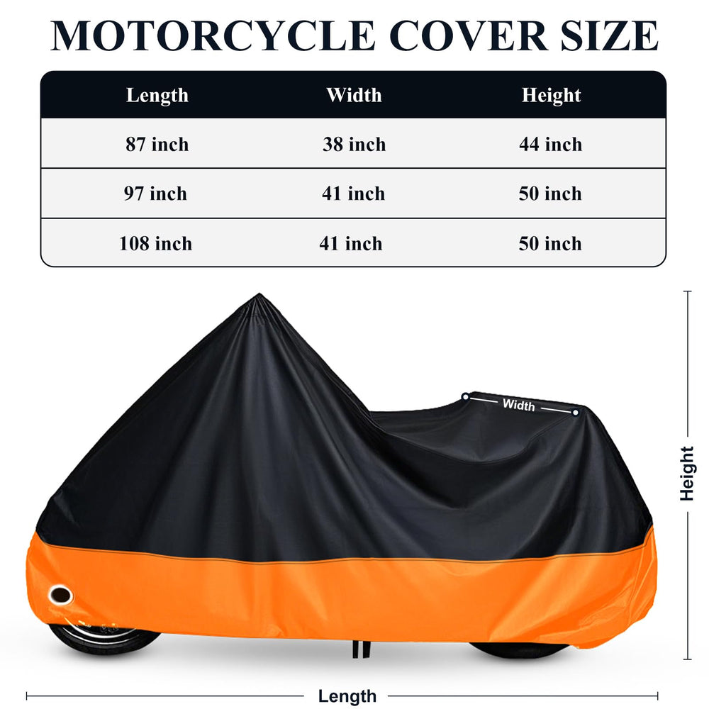 XYZCTEM reflective orange trim improves visibility for safe night parking.