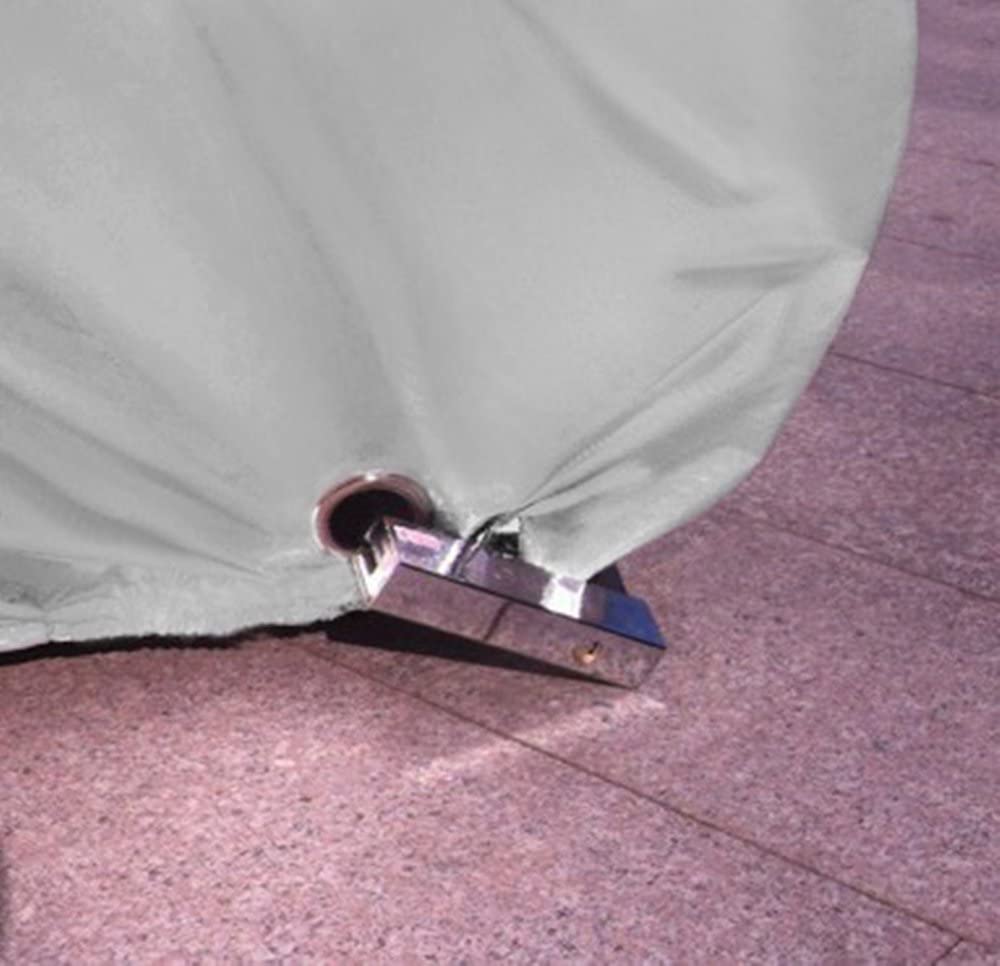 Includes storage bag for neat, portable bike protection on trips.