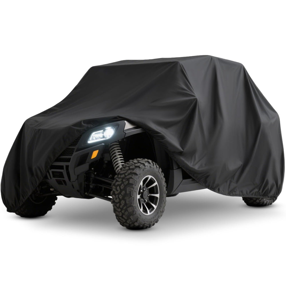 XYZCTEM UTV cover in a lightweight waterproof shell protecting a 114 x 65 x 75 inch UTV