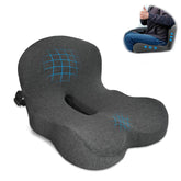XZdream Memory Foam Seat Cushion front view for all-day comfort and support