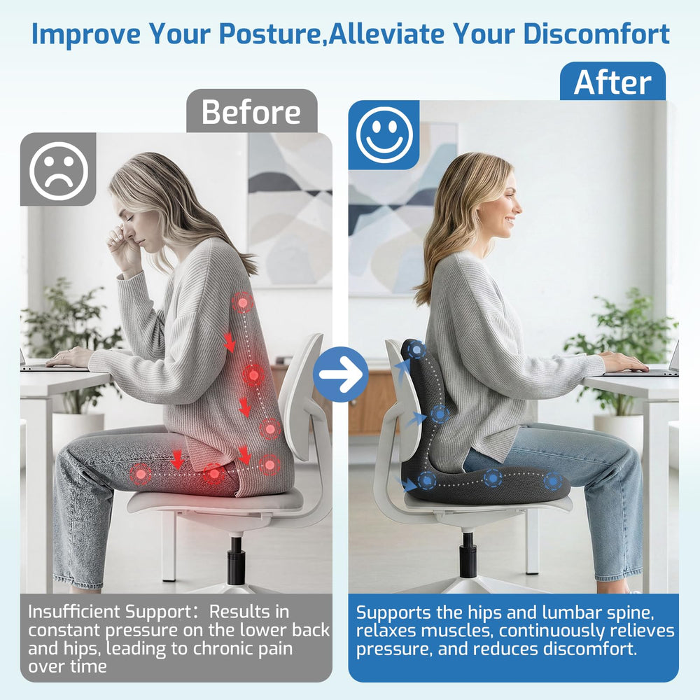 XZdream silicone non-slip base keeps cushion stable during use
