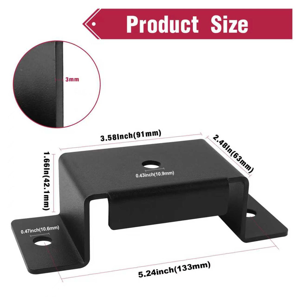 XZWMY 3mm-thick bracket reinforcing trailer side components