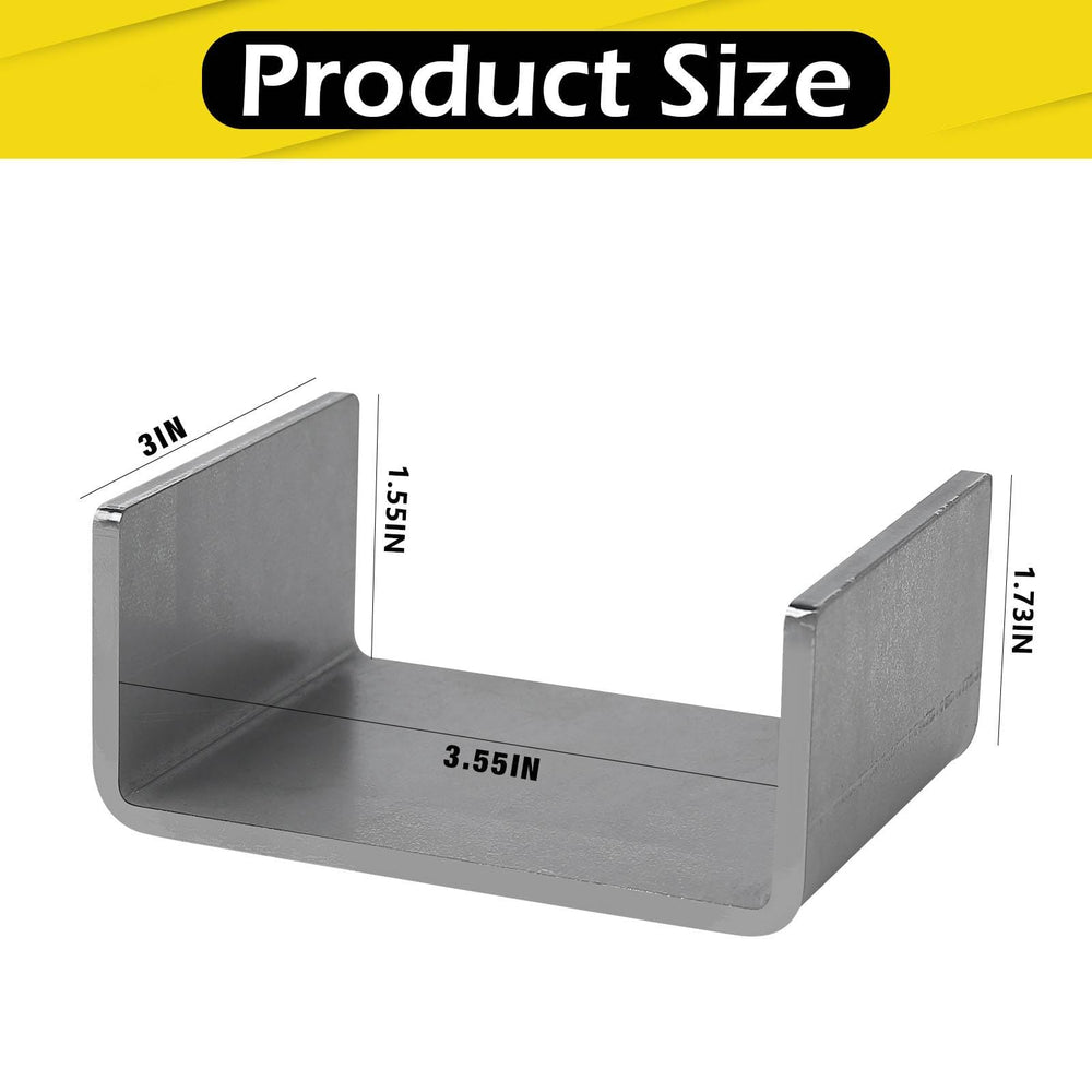 XZWMY raw-steel close-up ready for welding on brackets