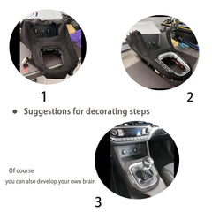 YA LOTUS decorative strip interior transform for modern vehicle look.