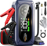 YaberAuto AP02 jump starter with air compressor ready for emergency boost