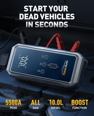 YaberAuto YA70 air compressor inflator for fast tire topping