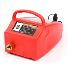 YaeTek pneumatic vacuum pump in use on automotive A/C system