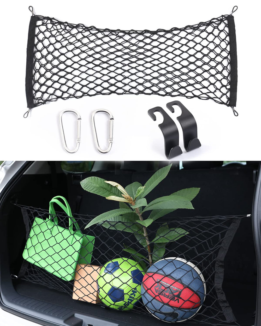 YAKANEY Highlander cargo net envelope-style for organized trunk storage