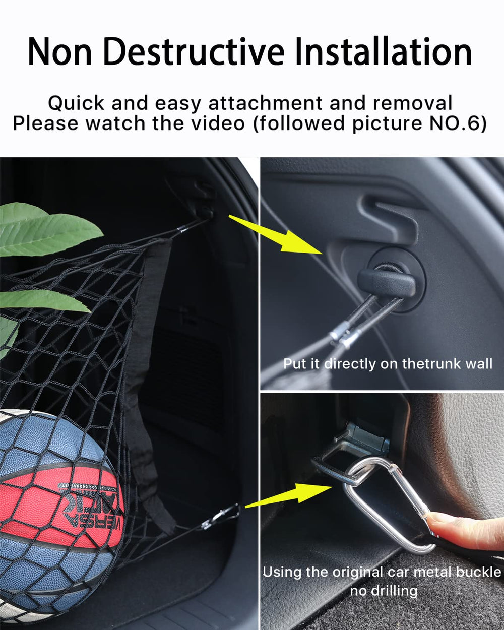 YAKANEY Highlander heavy-duty metal hooks provide durability
