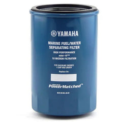 Yamaha Mini 10 filter side view shows compact design for tight engine bays.
