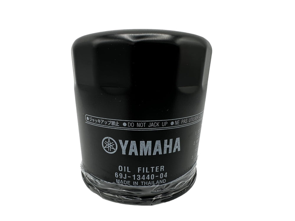 Yamaha OEM filter element side view, easy installation and compatibility
