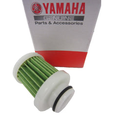 Yamaha Primary Fuel Filter packaging indicating OEM quality and compatibility