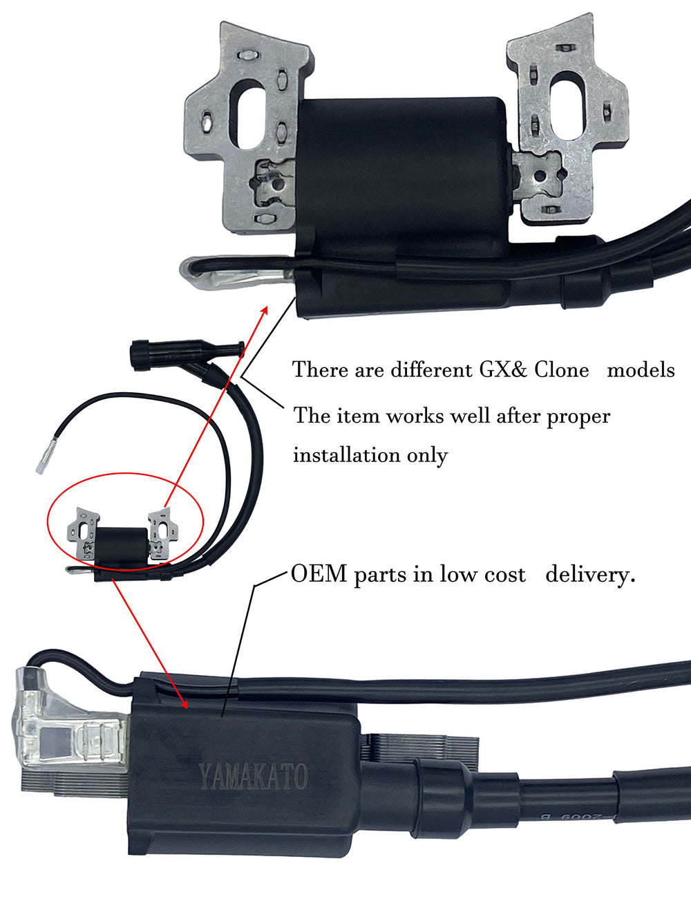 YAMAKATO bubble pack includes air gap gauge for precise setup