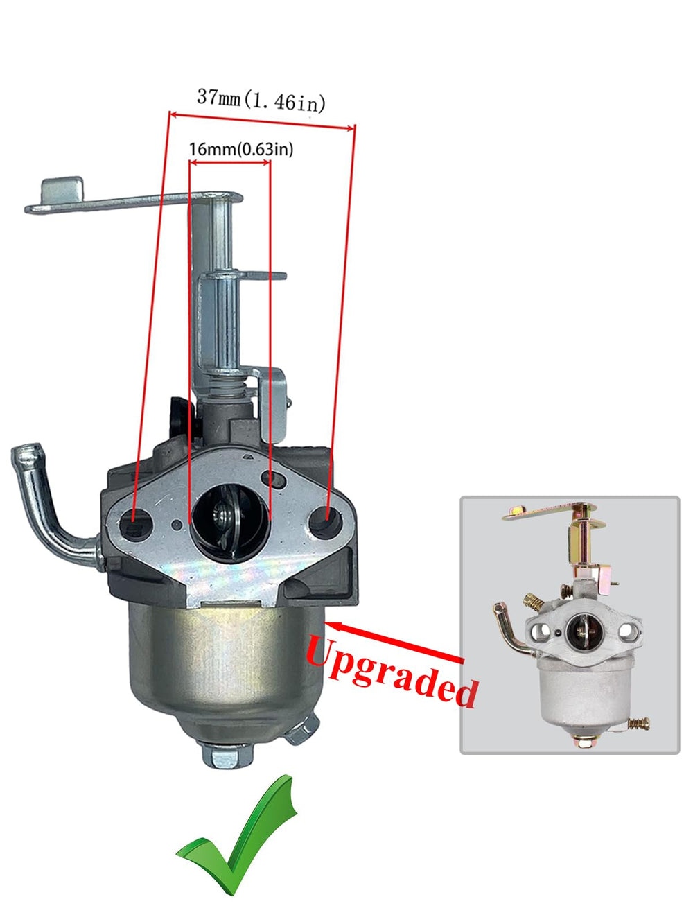 YAMAKATO Huayi 79cc carb kit with gaskets for quick replacement