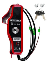 YAMAKATO key switch box for Honda GX engines illustrating quick ignition capability