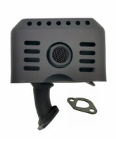 YAMAKATO GX160/GX200 muffler assembly improves exhaust flow for compatible engines.
