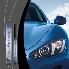 YAMVXIC Scratch Remover Pen applying on car shows easy application for blemish repair