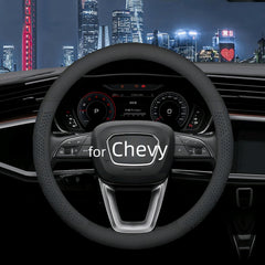 Yangday custom-fit leather cover for Silverado improves grip and comfort