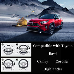 Yangday steering wheel cover provides heat protection and year-round comfort.