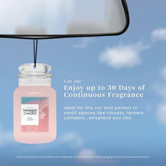 Yankee Candle Car Jar Pink Sands delivers a long-lasting fragrance for cars