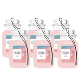 Yankee Candle Car Jar Pink Sands hanging to refresh your car with a tropical scent