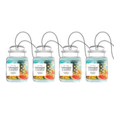 Yankee Candle Car Jar Ultimate Bahama Breeze pack provides long-lasting fragrance.