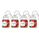 Yankee Candle Car Jar Ultimate Macintosh four-pack ready to freshen your car’s interior.