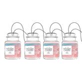 Yankee Candle Car Jar Ultimate Pink Sands pack of four for long-lasting car fragrance.
