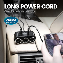 YANTU 12-24V compatibility powers cars, SUVs, and trucks.