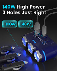 YANTU smart USB ports delivering optimized charging speed for devices