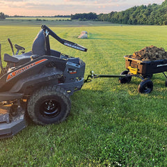Yantuo included three-way hitch ready for immediate use.