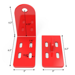 Yantuo hitch forged from one-quarter-inch steel, illustrating durability for heavy-duty use.