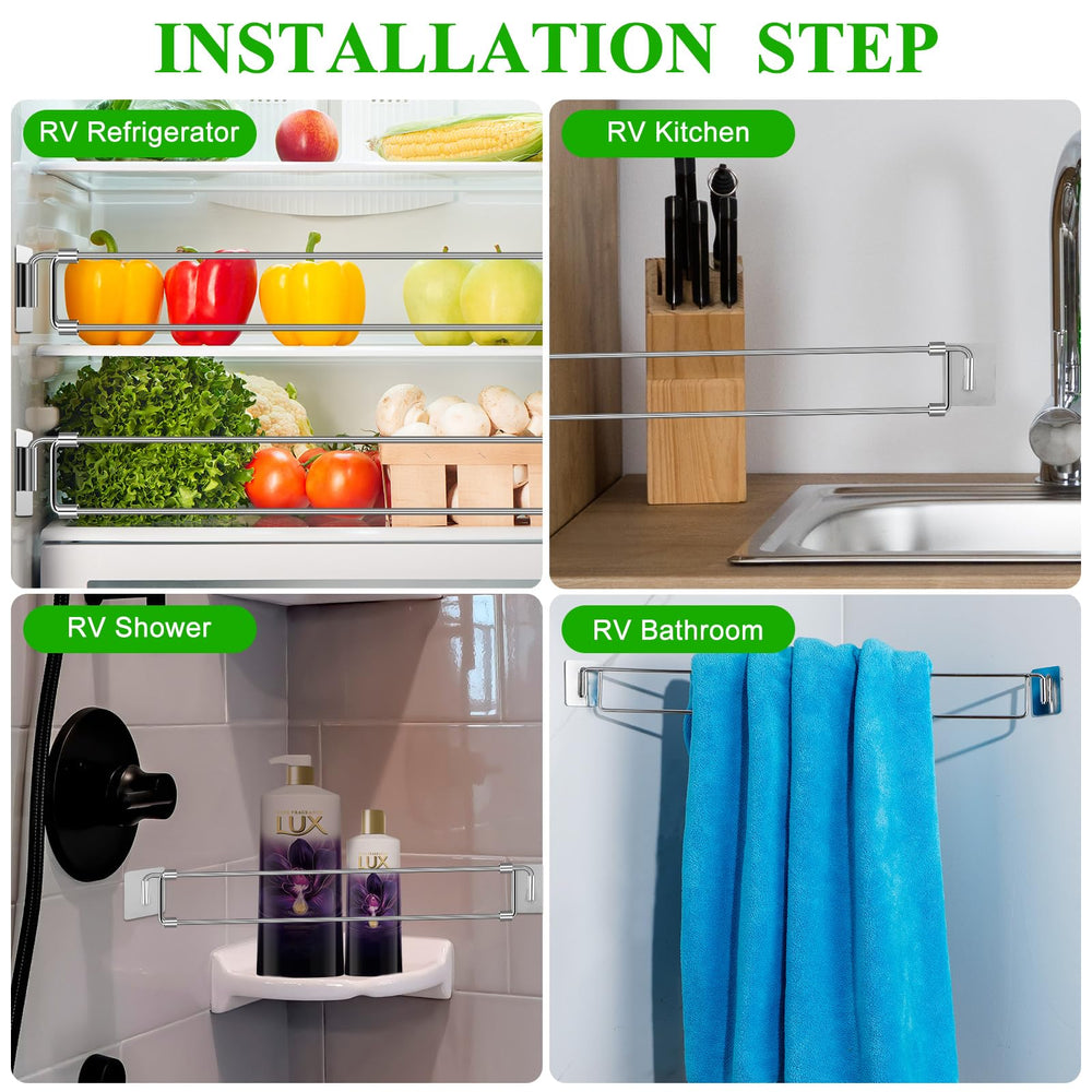 Yaocom reliable RV fridge accessory helps prevent spills