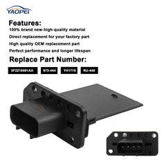 YAOPEI blower resistor for Mustang side clip boosts heater performance.