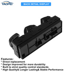 YAOPEI compatibility with Nissan models 2013-2018 and 2012-2016 Tiida/Sylphy reference.