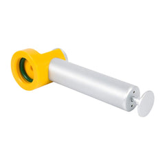 Yateks sampler with durable galvanized body resisting oils and water.