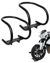 YATOINTO 2 pack wheel chock stabilizes front tire on E track rails