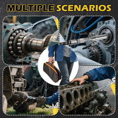 YATOINTO cartridge compatibility supports standard grease cartridges for versatility.