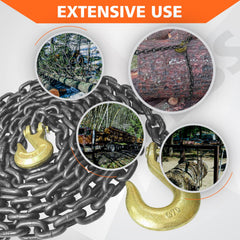 YATOINTO NACM-compliant safety chain ready for inspections.
