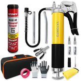 YATOINTO grease gun kit 7000 psi powers efficient lubrication.