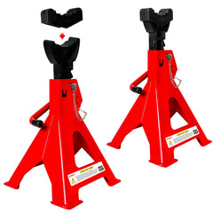 YATOINTO 3-ton jack stand base offers stable support for heavy vehicles.