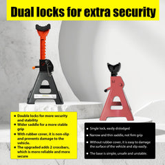 YATOINTO adjustable ratchet bar enables quick, secure height adjustments.