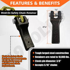 YATOINTO yellow zinc coating provides corrosion resistance for long hauls